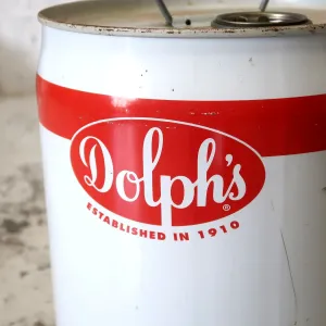 Dolph's ビンテージ オイル缶