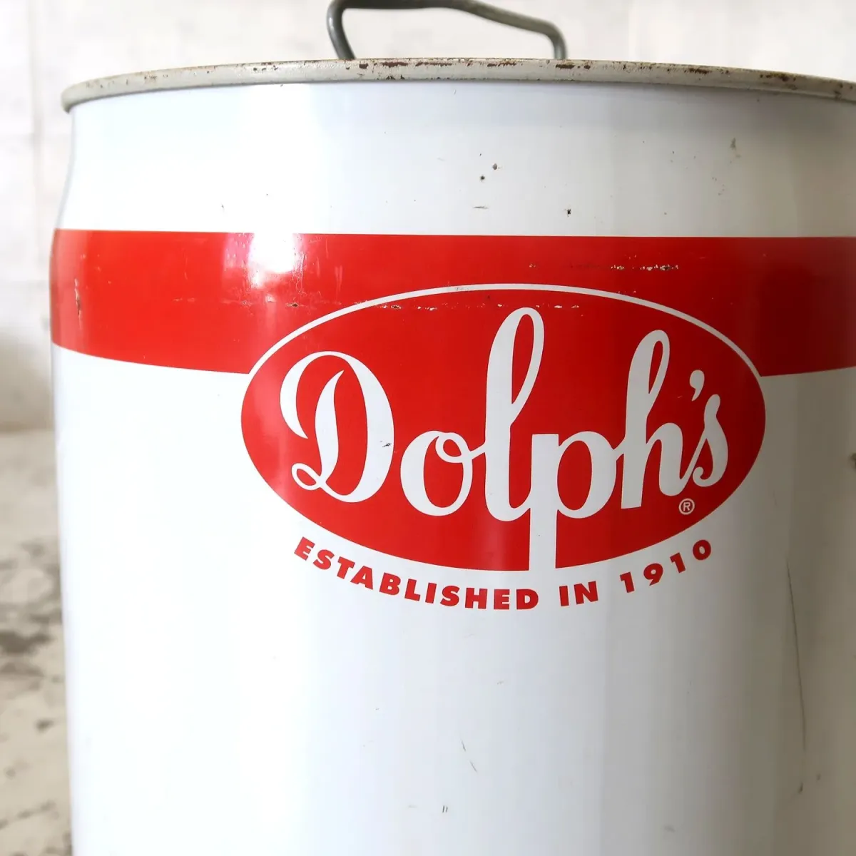 Dolph's ビンテージ オイル缶