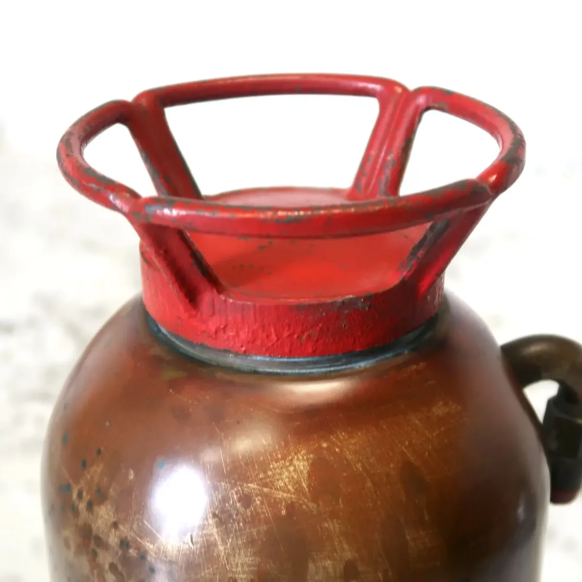 ビンテージ 消火器 銅×真鍮