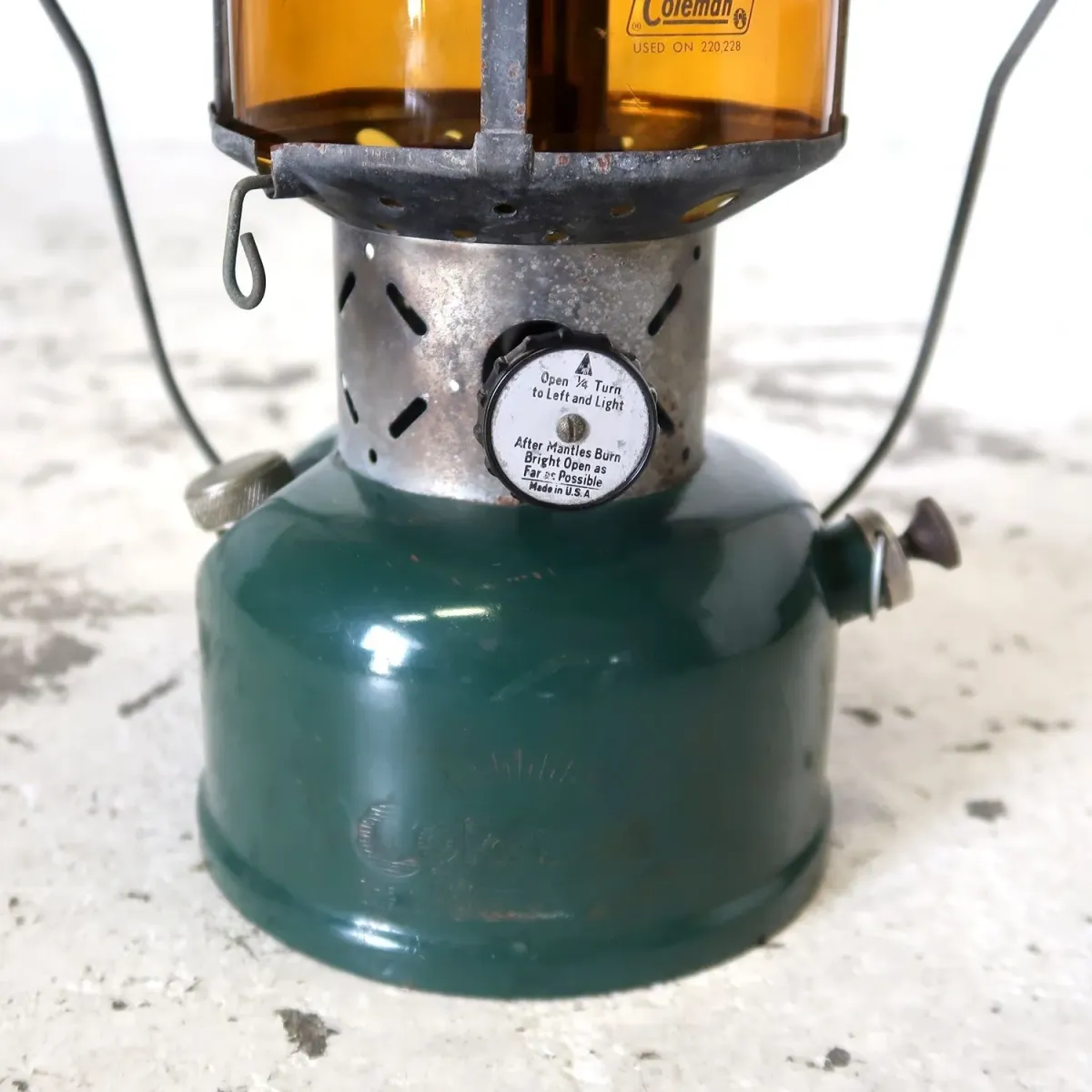 1960年製 コールマン ビンテージ ランタン 228E