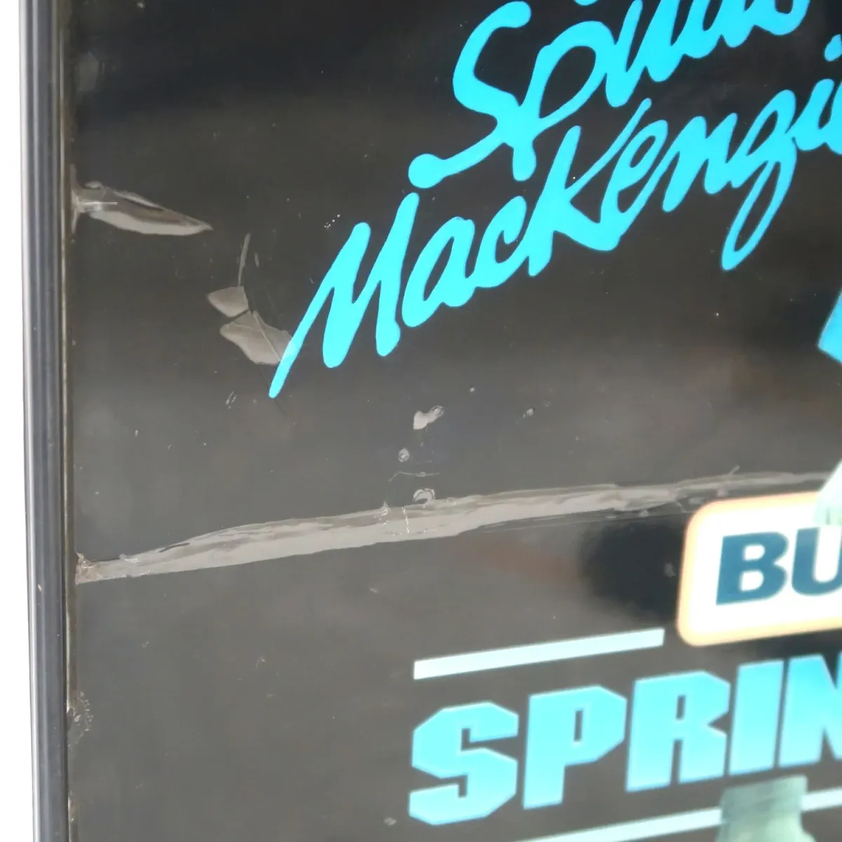 BUD LIGHT バド犬ライトサイン Spuds Mackenzie