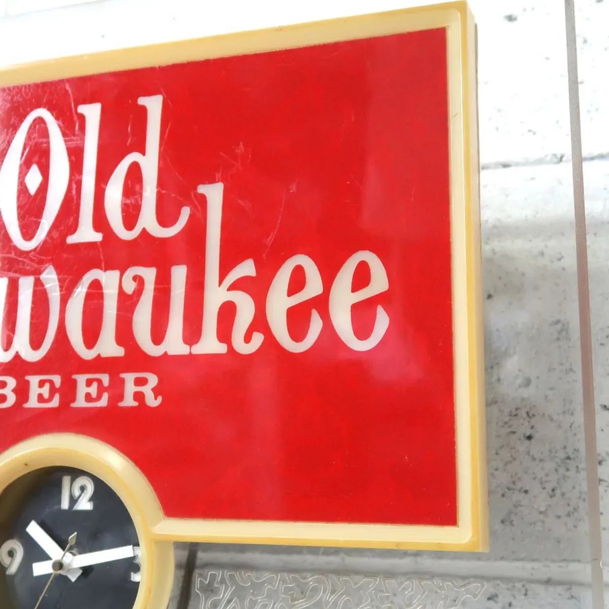 Old Milwaukee BEER ビンテージ ライトクロック