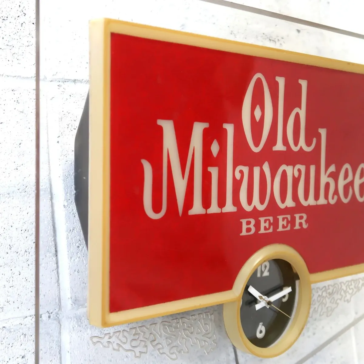 Old Milwaukee BEER ビンテージ ライトクロック