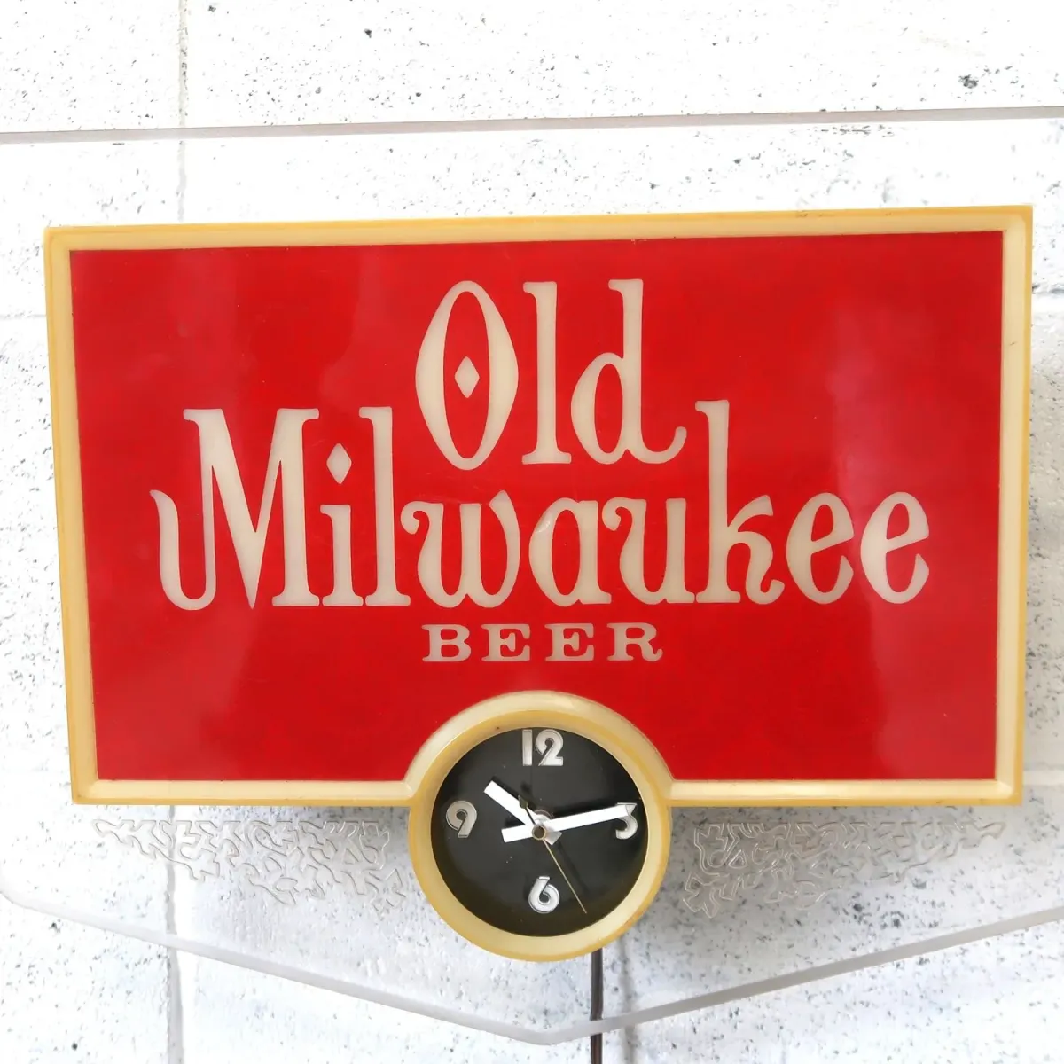 Old Milwaukee BEER ビンテージ ライトクロック