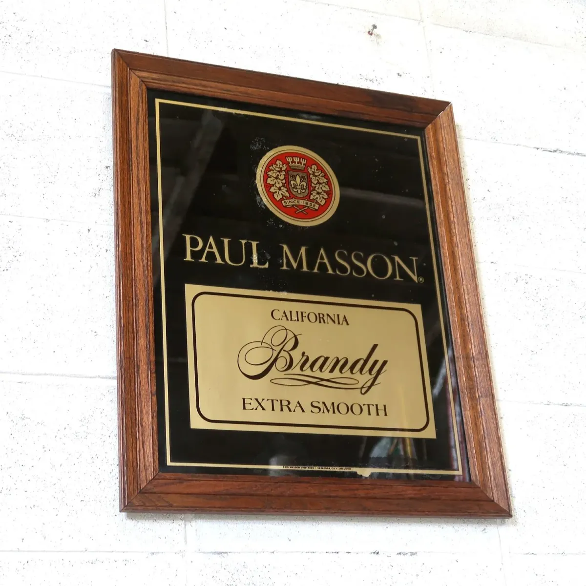 PAUL MASSON ビンテージ パブミラー