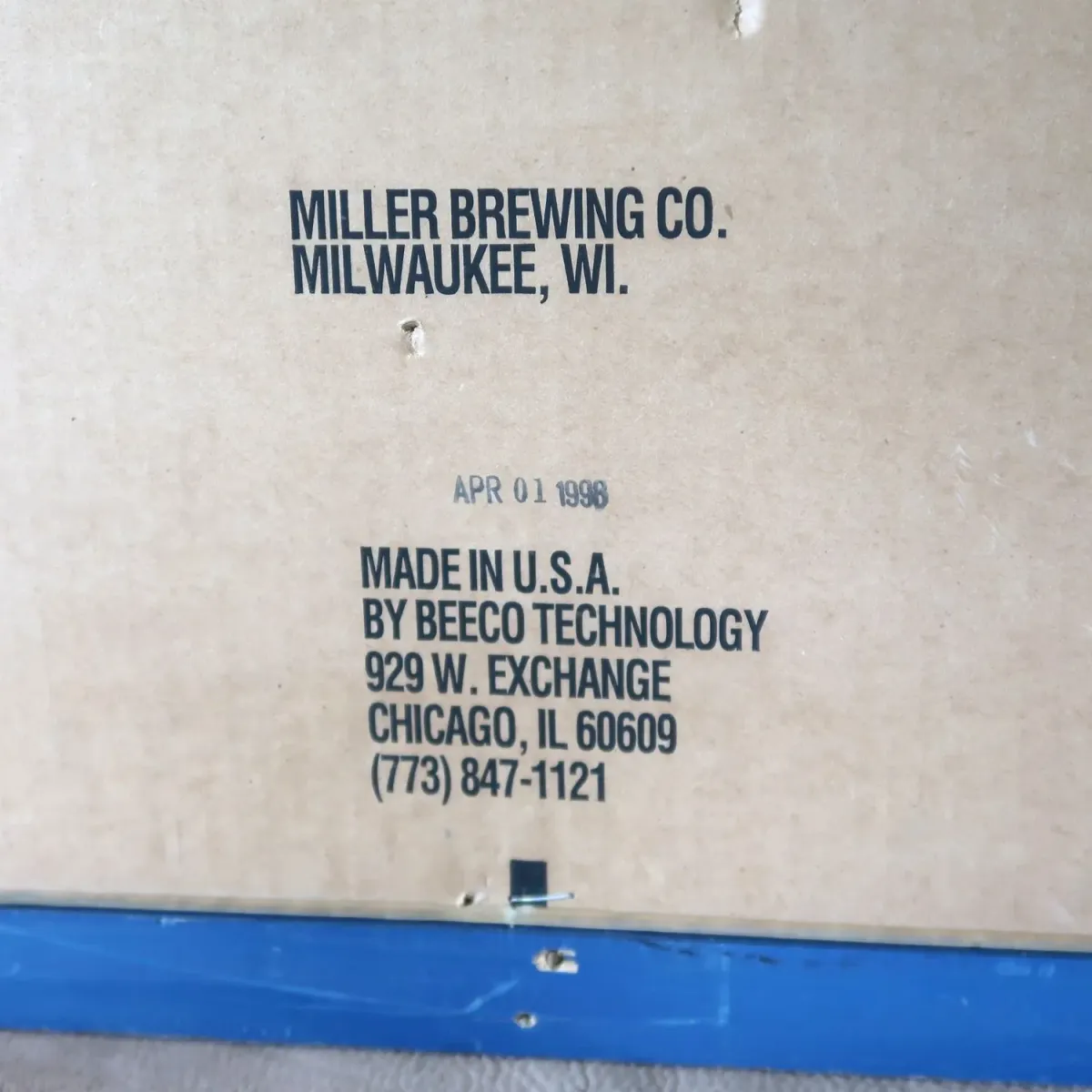 Miller Lite ビンテージ パブミラー