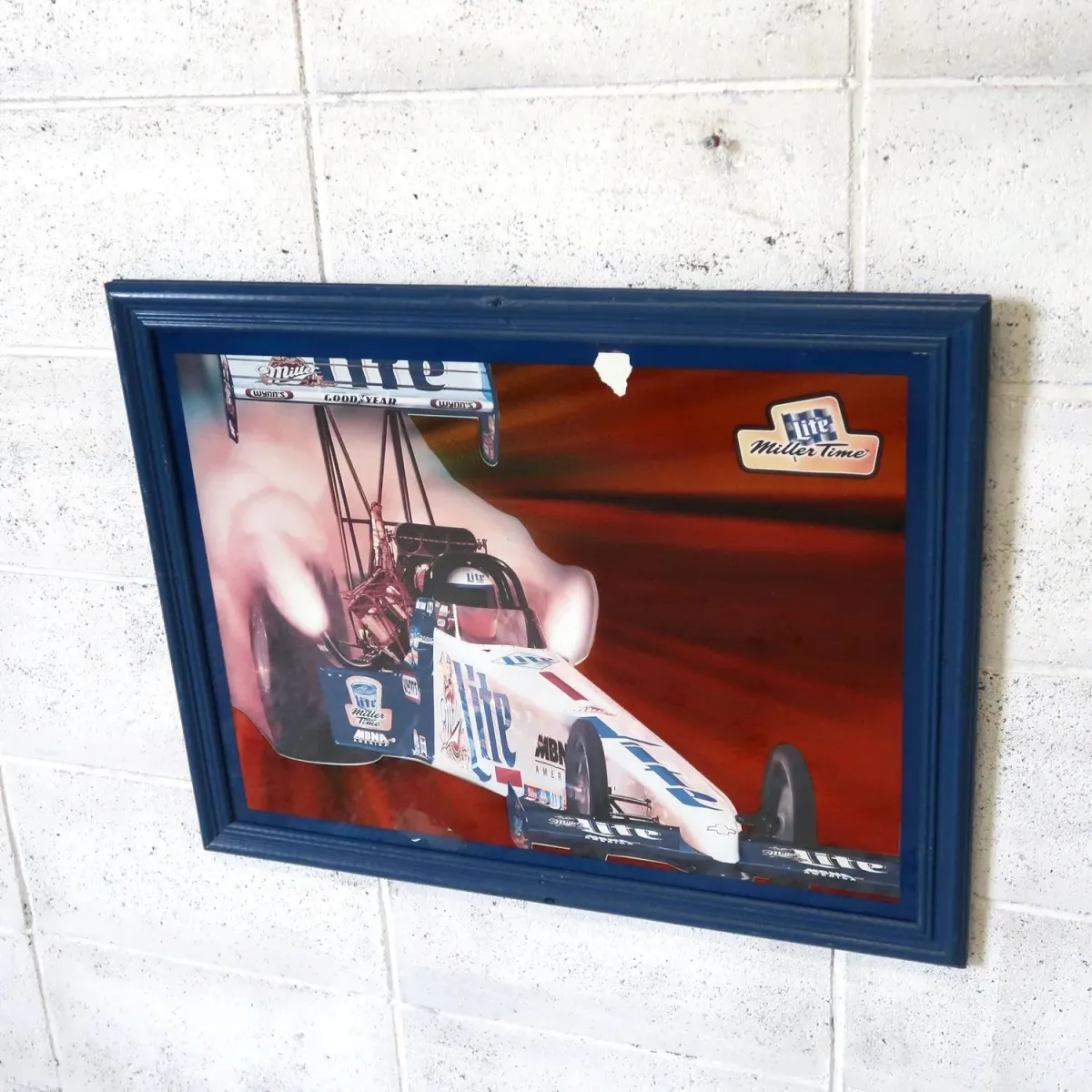 Miller Lite ビンテージ パブミラー
