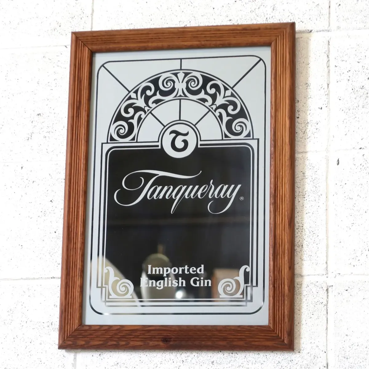 Tanqueray ビンテージ パブミラー