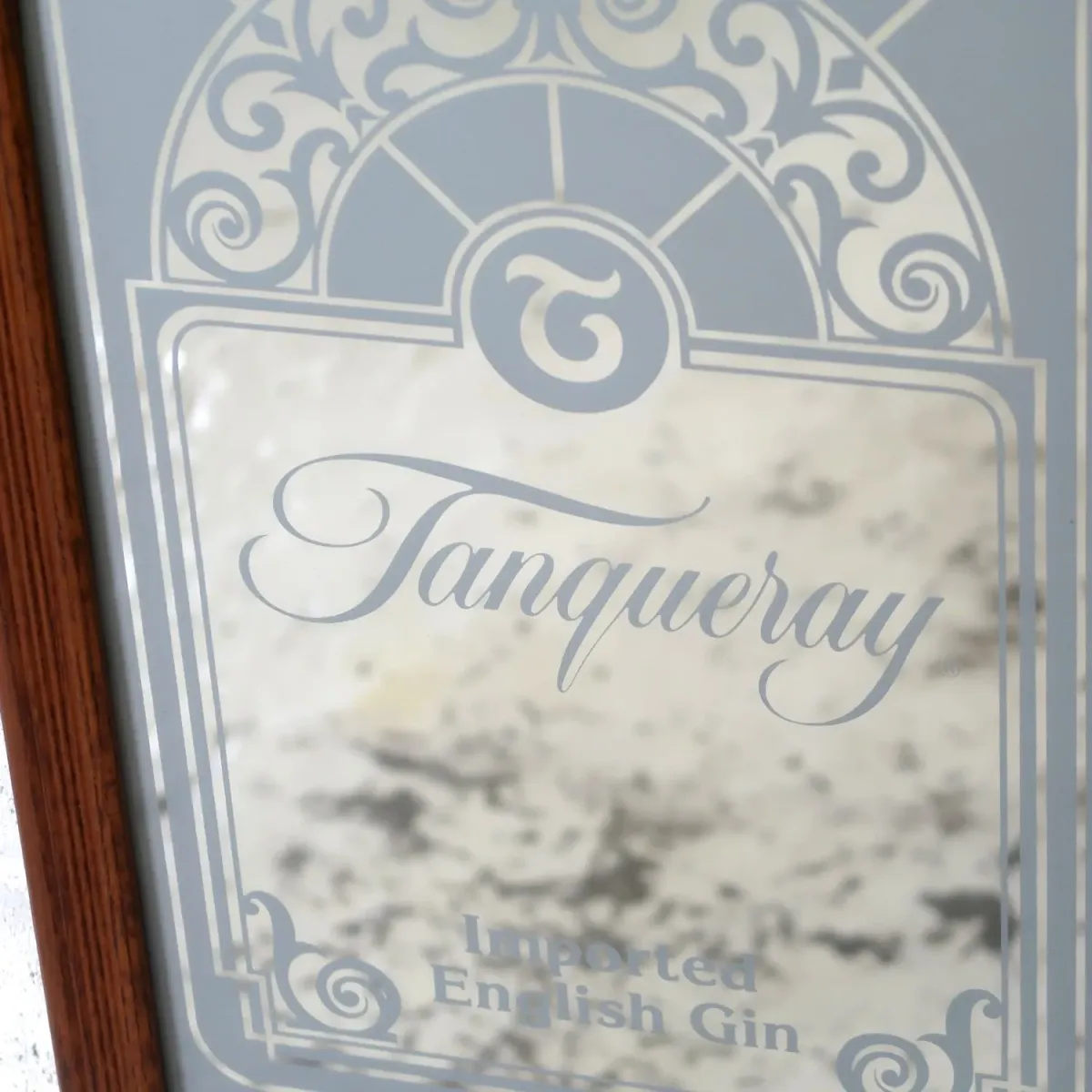 Tanqueray ビンテージ パブミラー