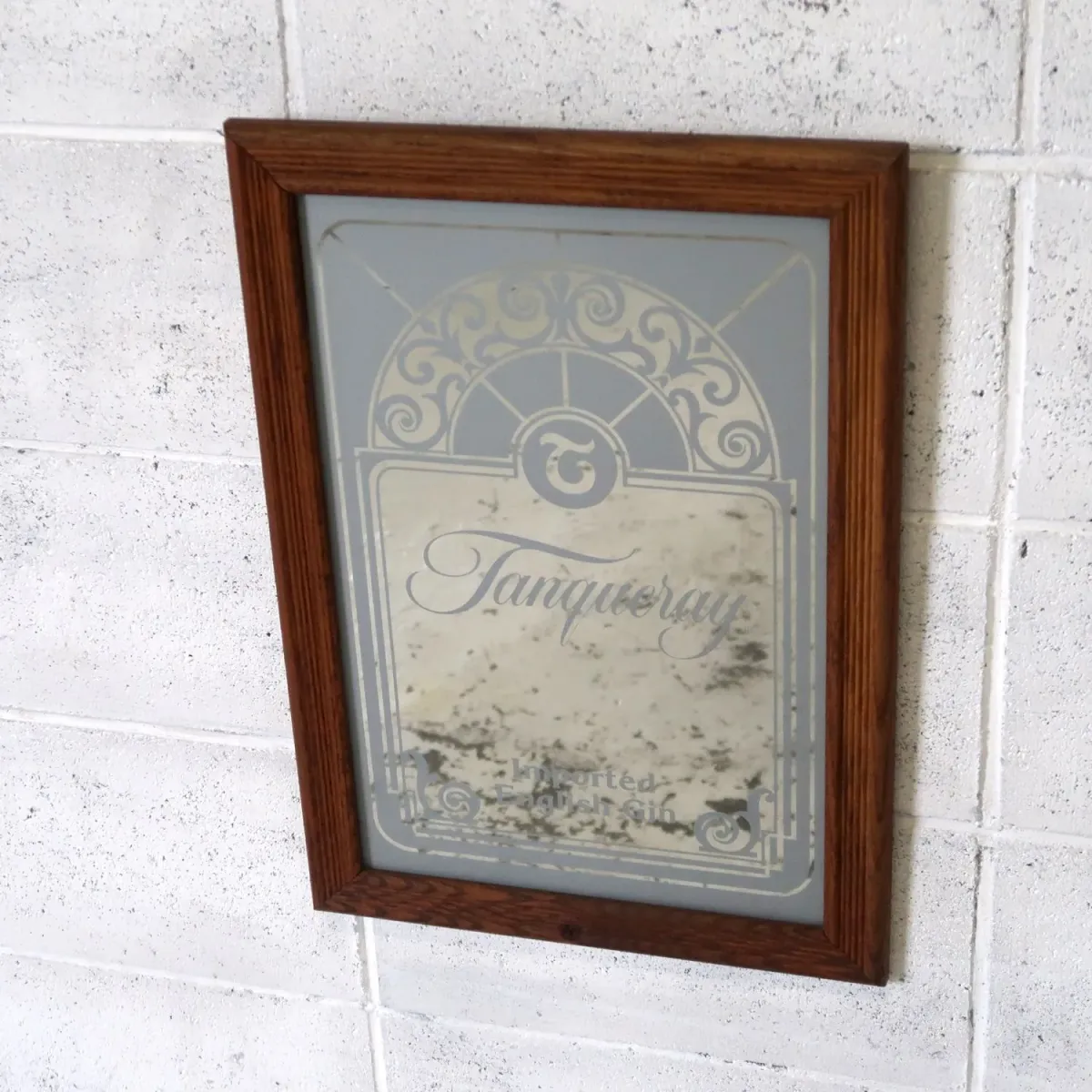 Tanqueray ビンテージ パブミラー
