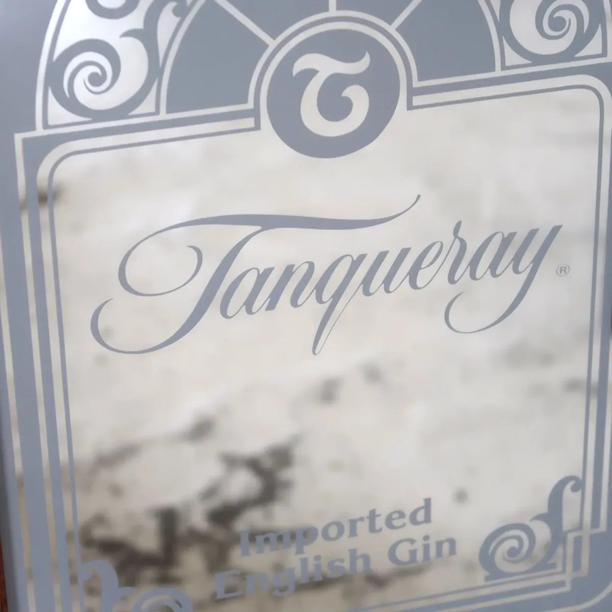 Tanqueray ビンテージ パブミラー