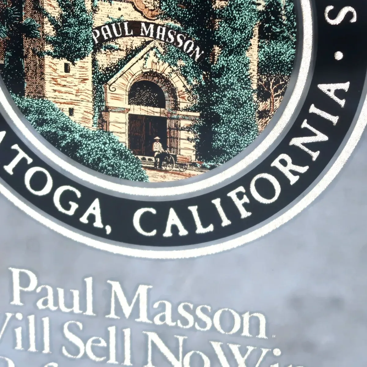 PAUL MASSON ビンテージ パブミラー