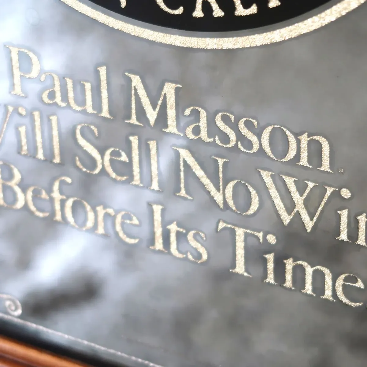 PAUL MASSON ビンテージ パブミラー