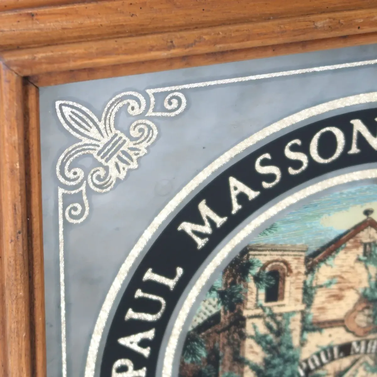 PAUL MASSON ビンテージ パブミラー