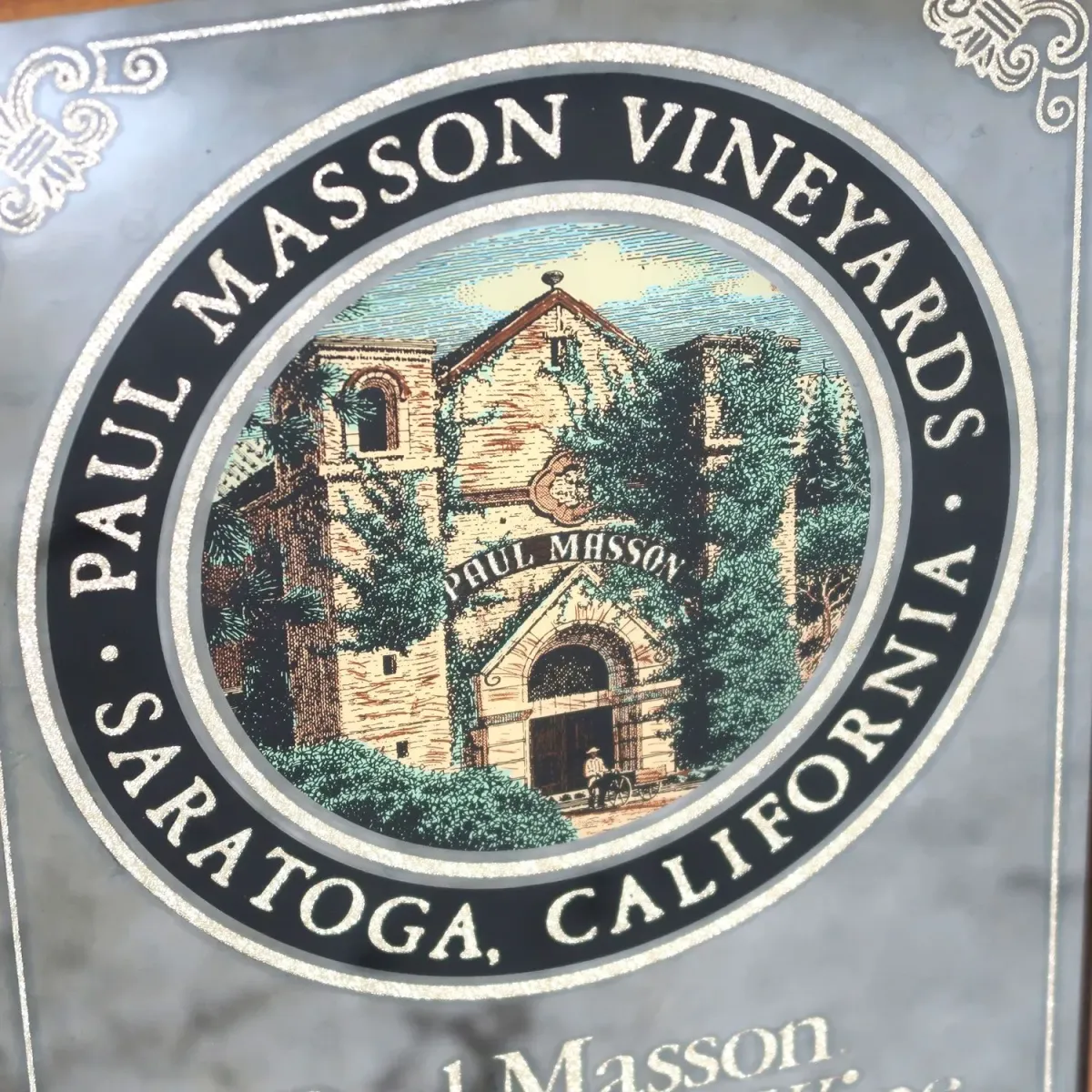 PAUL MASSON ビンテージ パブミラー