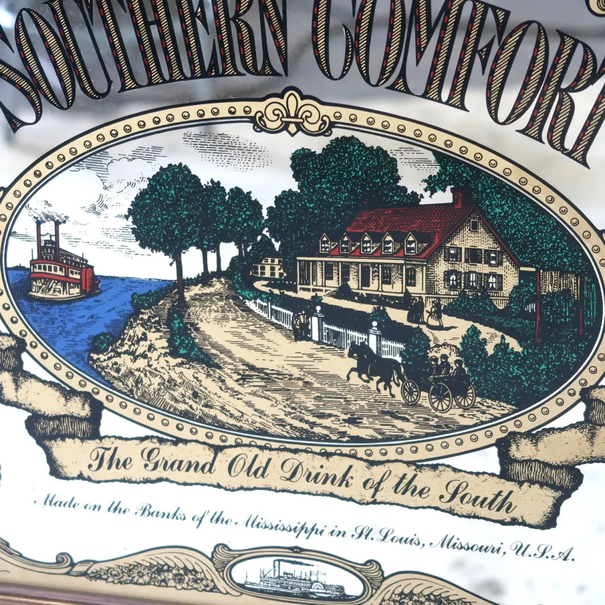 SOUTHERN COMFORT ビンテージ パブミラー