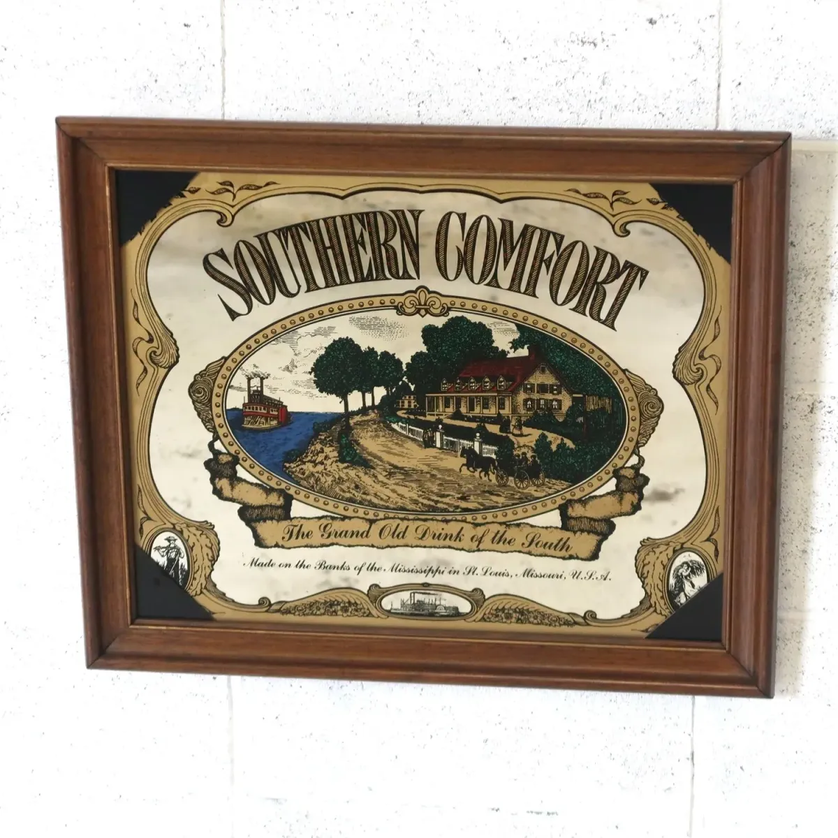 SOUTHERN COMFORT ビンテージ パブミラー