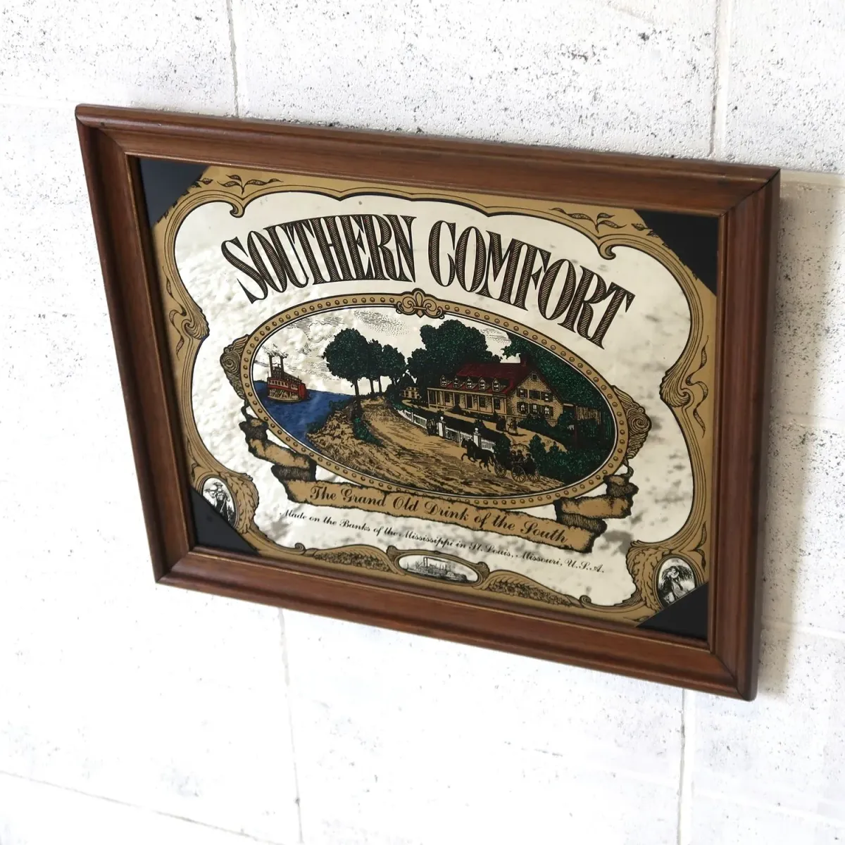 SOUTHERN COMFORT ビンテージ パブミラー