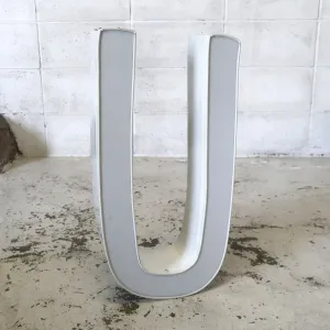 ビンテージ レターサイン U