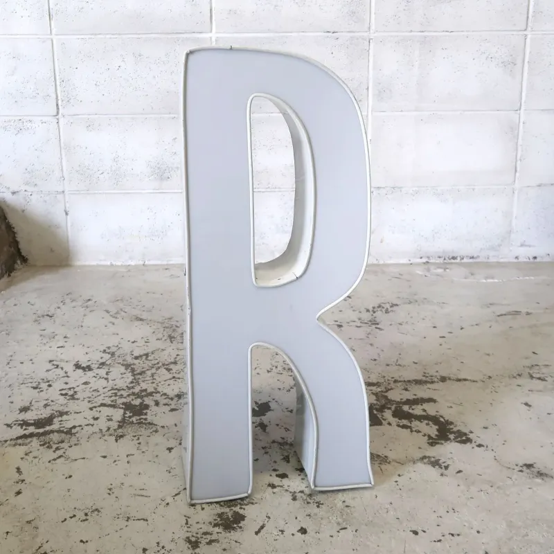 ビンテージ レターサイン R