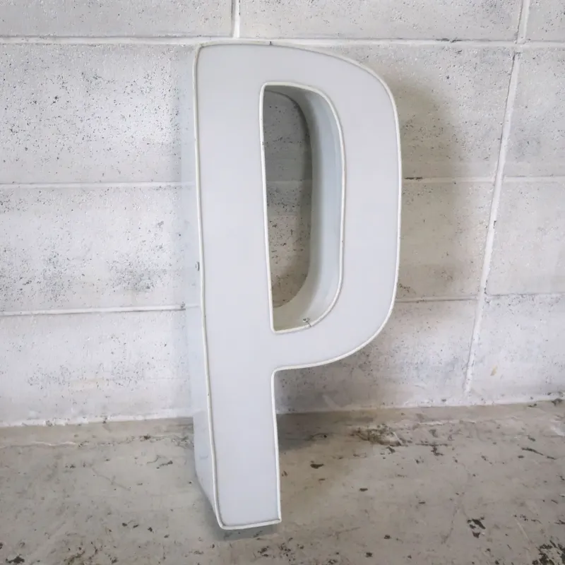ビンテージ レターサイン P