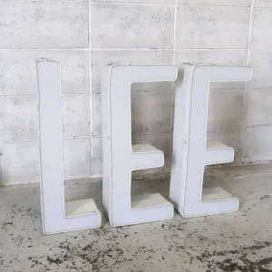 ビンテージ レターサイン E