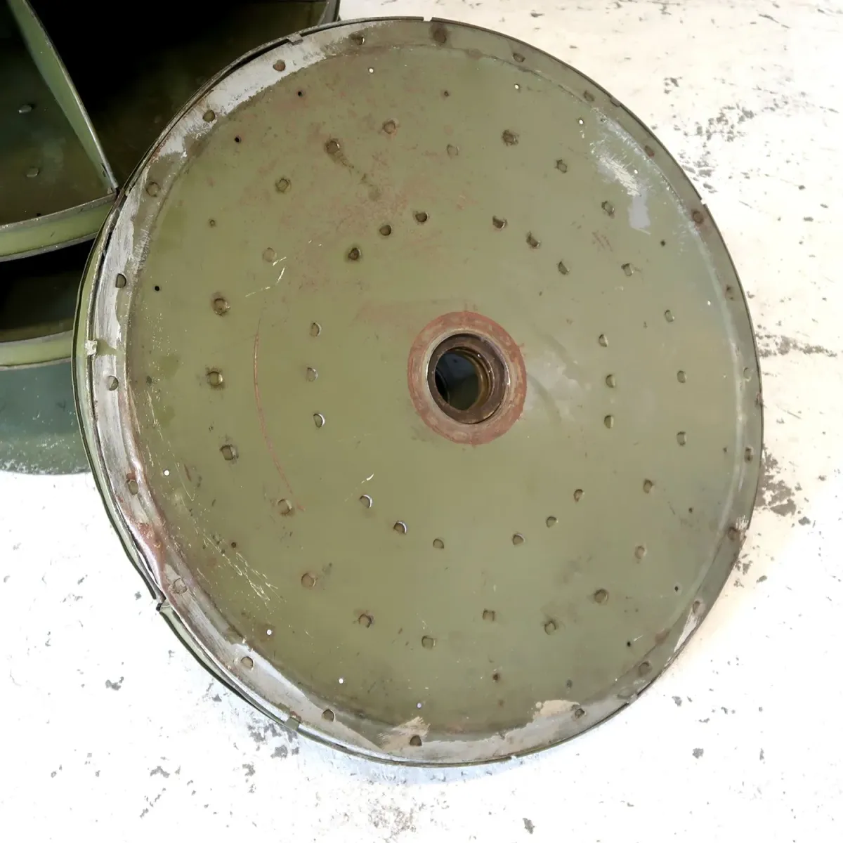 The FRICK-GALLAGHER mfg. Co. ビンテージ 回転式 大型パーツラック