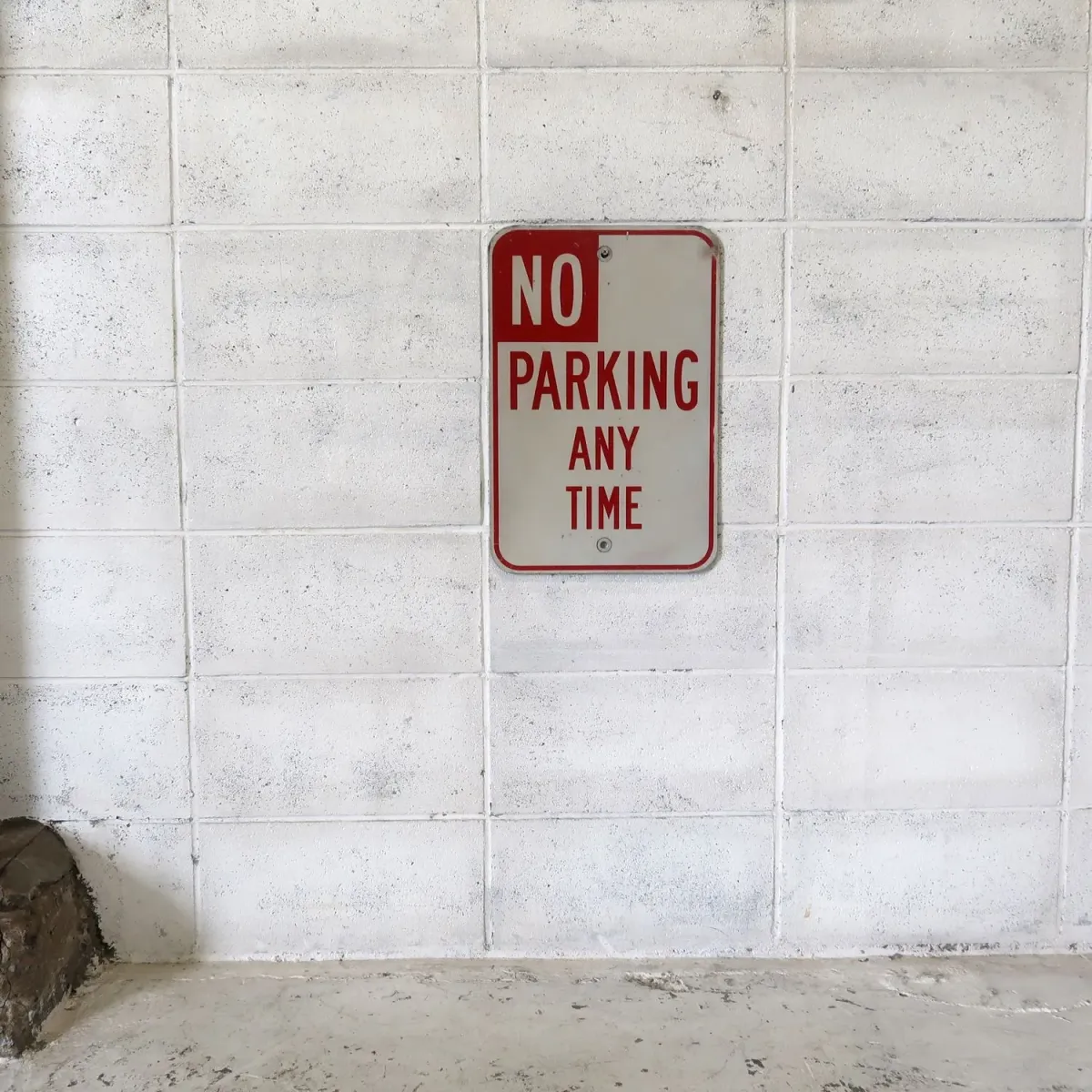 NO PARKING ビンテージ ロードサイン