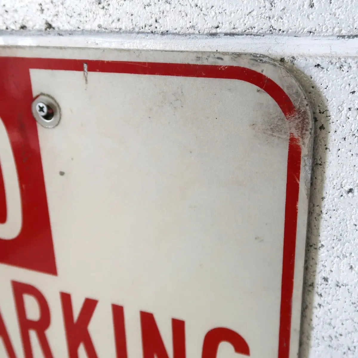 NO PARKING ビンテージ ロードサイン