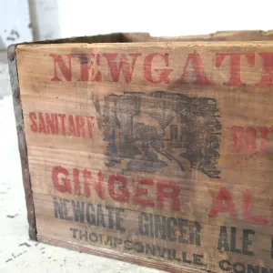 NEWGATE GINGER ALE ビンテージ ウッドボックス