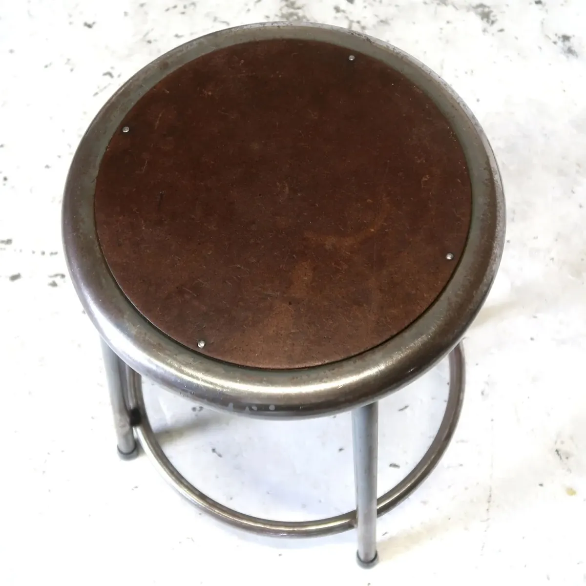 ビンテージ メタルスツール