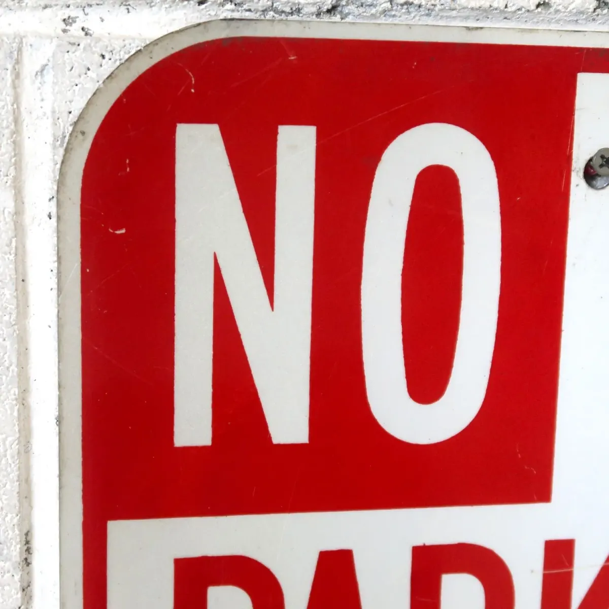 NO PARKING ビンテージ ロードサイン