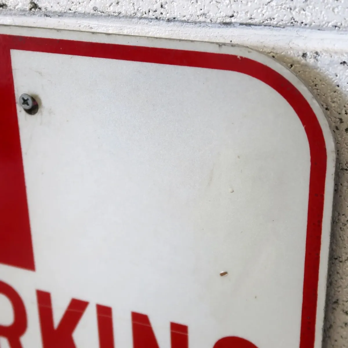 NO PARKING ビンテージ ロードサイン