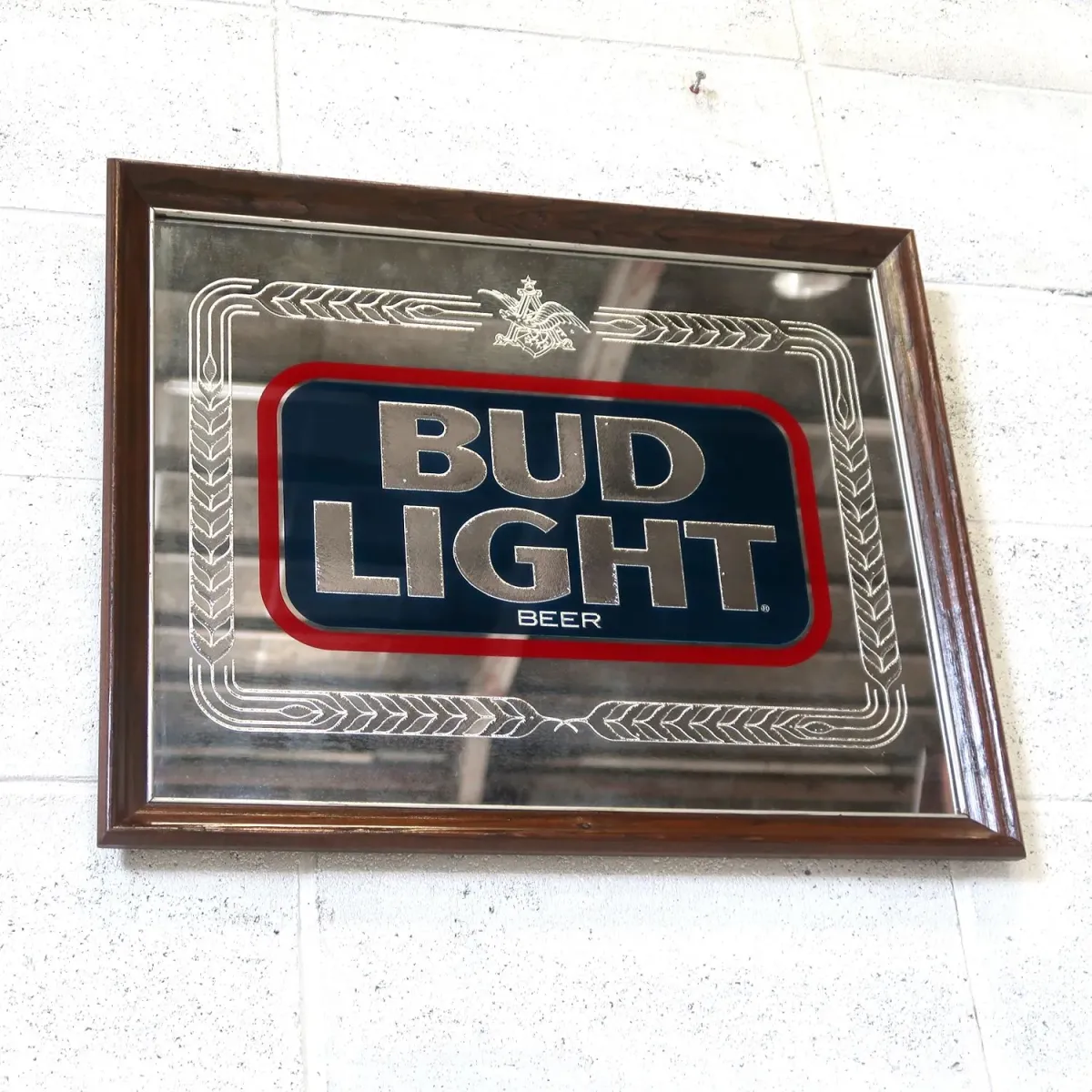 BUD LIGHT ビンテージ パブミラー