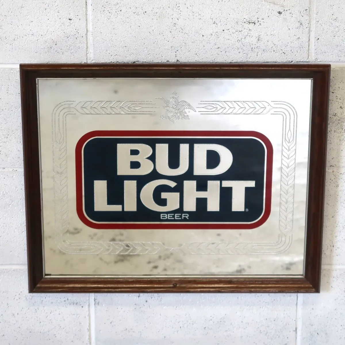 BUD LIGHT ビンテージ パブミラー