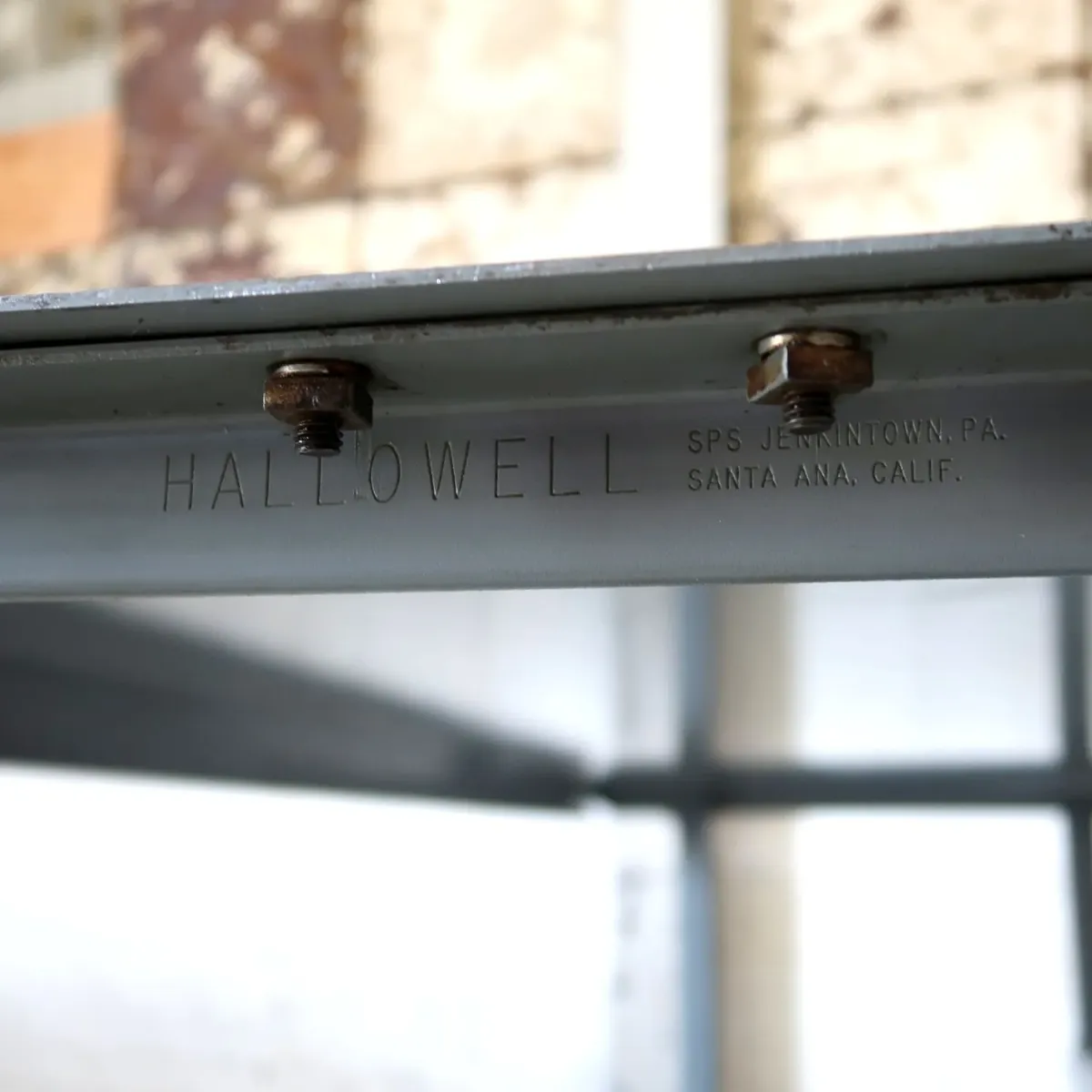HALLOWELL ビンテージ ワークテーブル