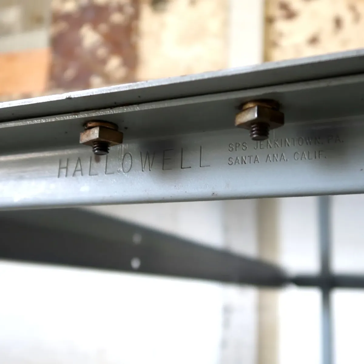 HALLOWELL ビンテージ ワークテーブル