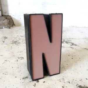 ビンテージ レターサイン N