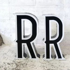 ビンテージ レターサイン R
