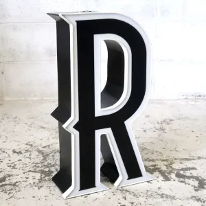 ビンテージ レターサイン R