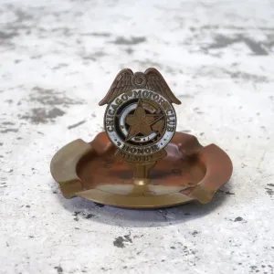 CHICAGO MOTOR CLUB ビンテージ 灰皿 真鍮