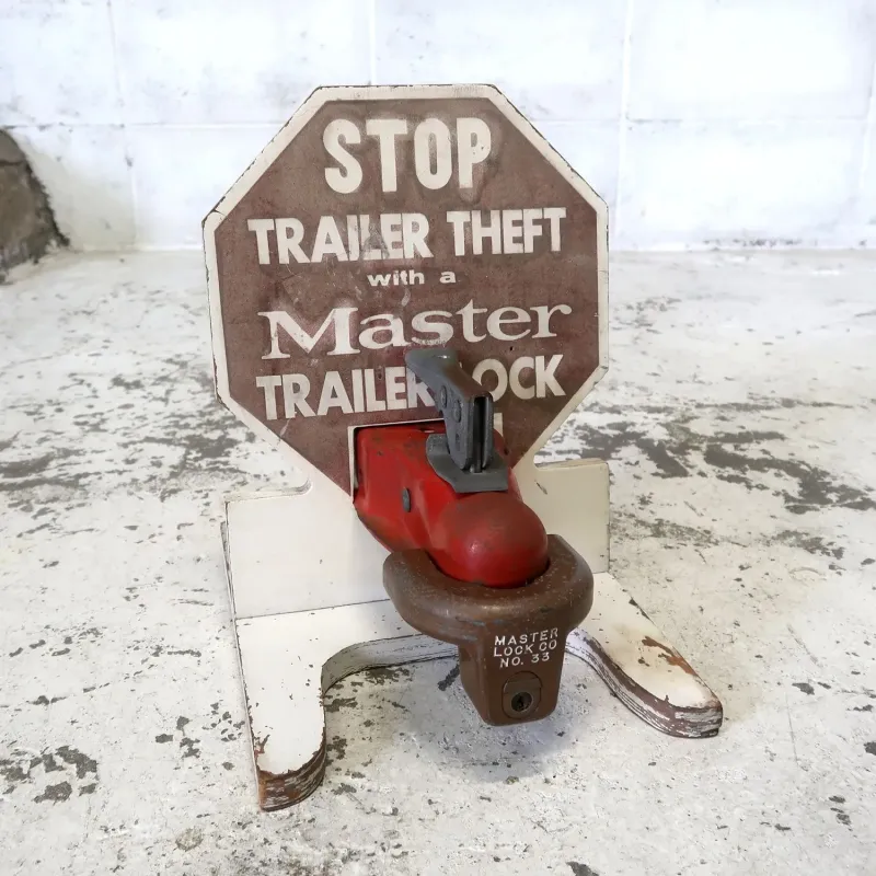 MASTER LOCK CO. ビンテージ ストアディスプレイ トレーラーロック