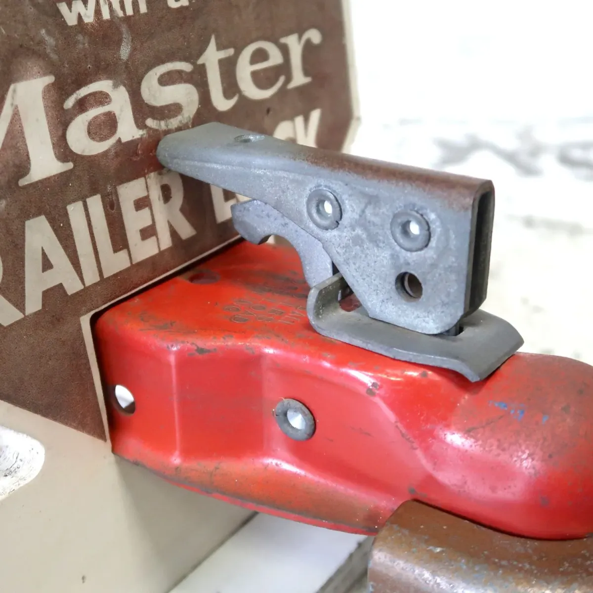 MASTER LOCK CO. ビンテージ ストアディスプレイ トレーラーロック