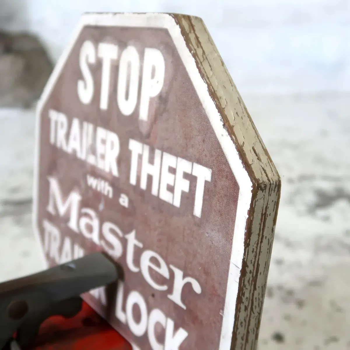 MASTER LOCK CO. ビンテージ ストアディスプレイ トレーラーロック