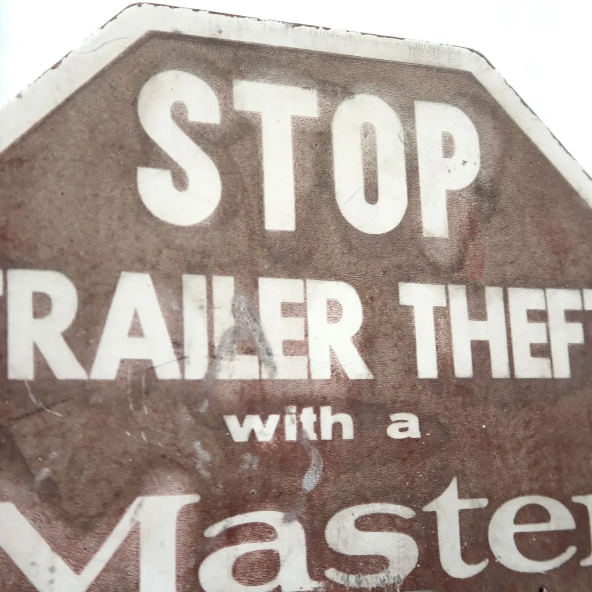 MASTER LOCK CO. ビンテージ ストアディスプレイ トレーラーロック
