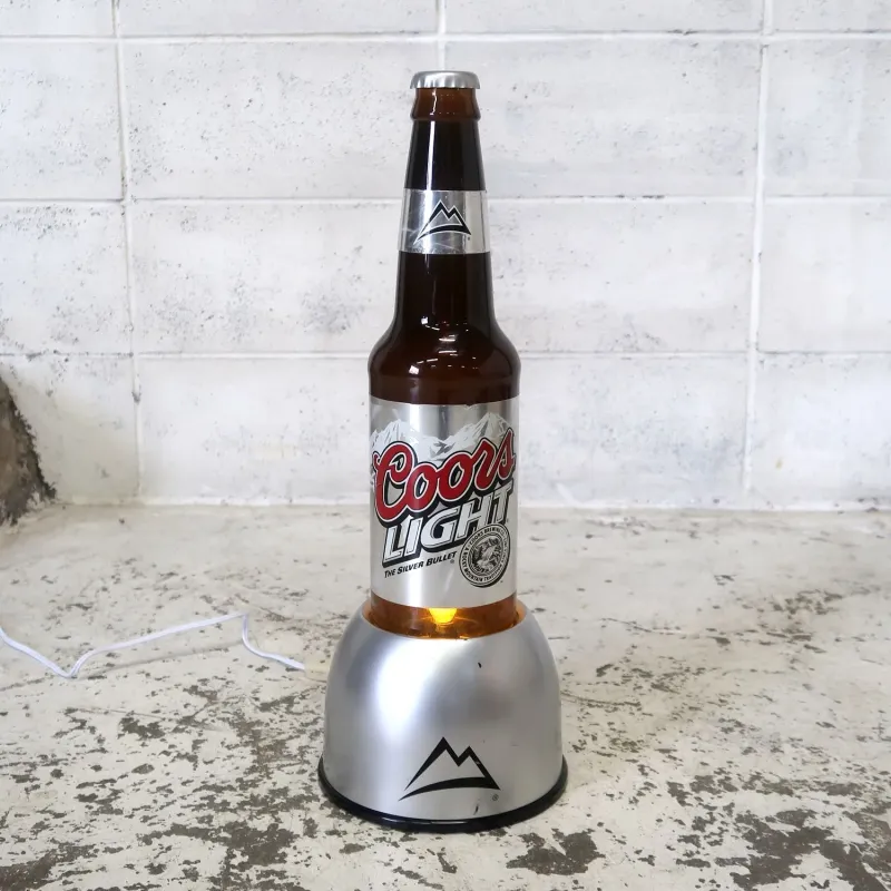 Coors LIGHT ボトル ライトサイン
