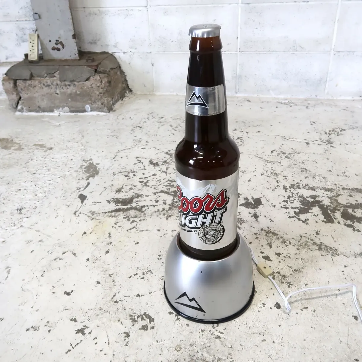 Coors LIGHT ボトル ライトサイン