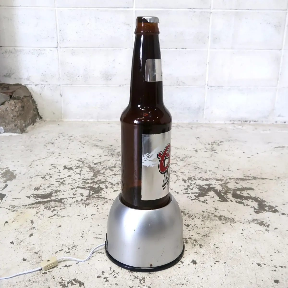 Coors LIGHT ボトル ライトサイン