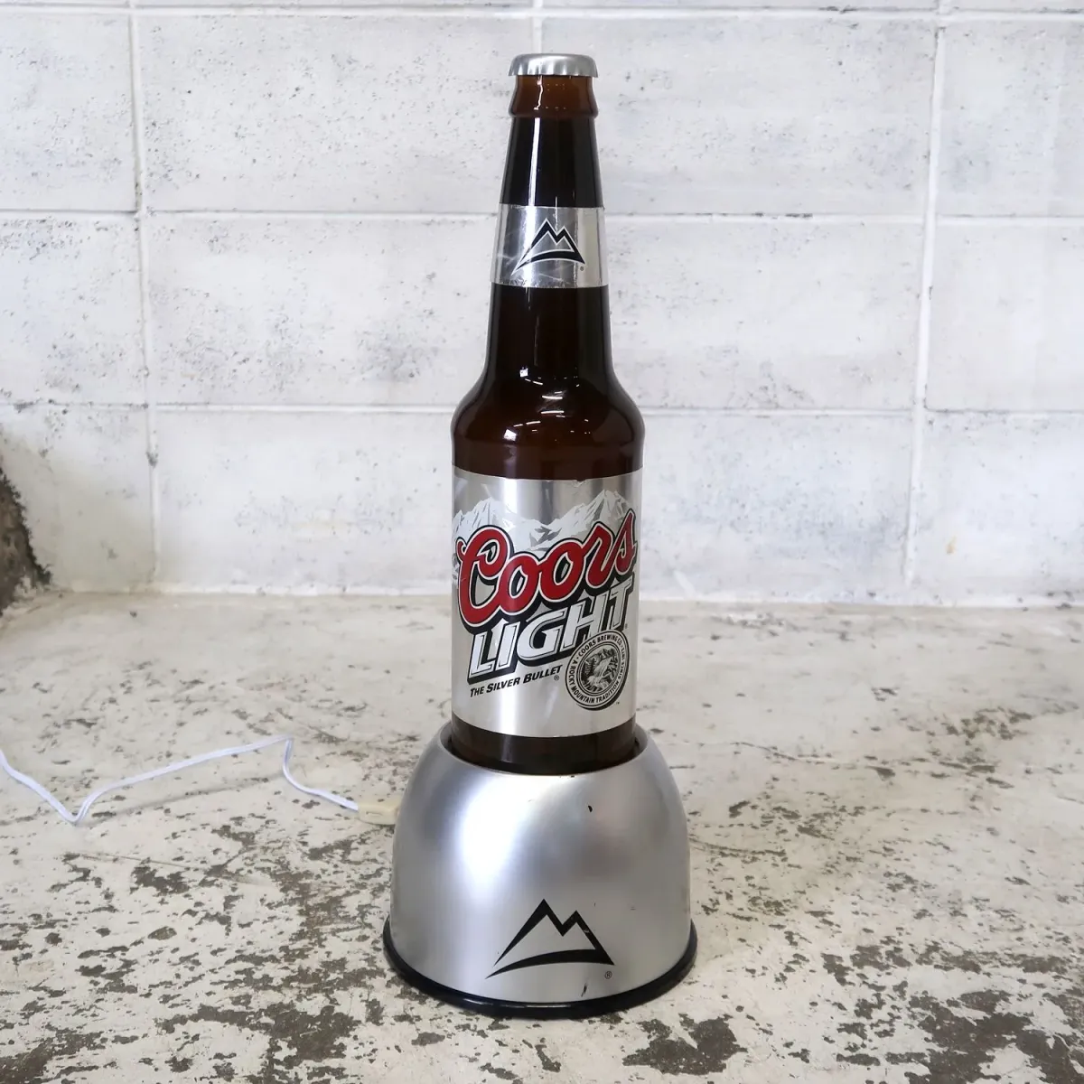 Coors LIGHT ボトル ライトサイン