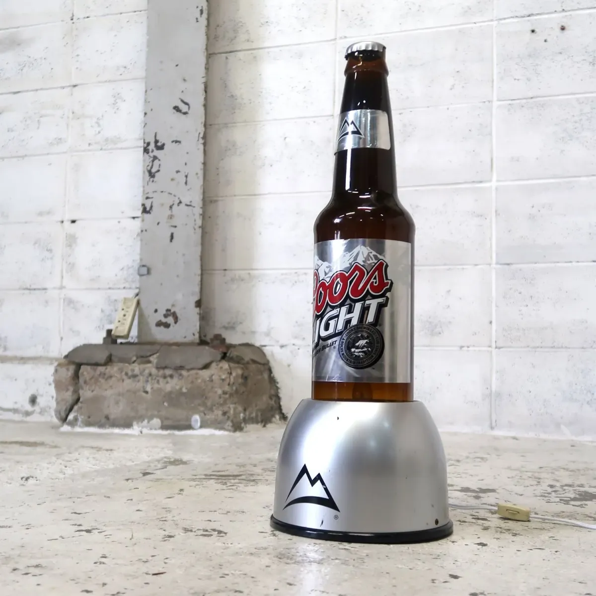 Coors LIGHT ボトル ライトサイン